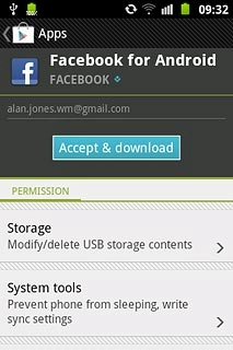 Press Accept & download.Wait while the application is downloaded and installed.
