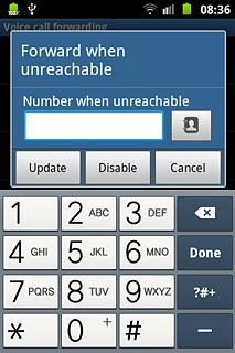 Press Disable.Repeat until all diverts have been cancelled.