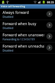 Forward when unanswer