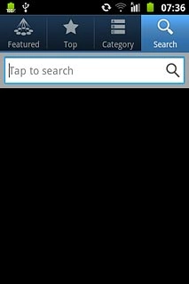 If you select Search: