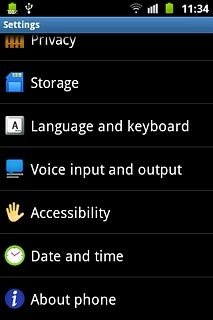 Press Language and keyboard.