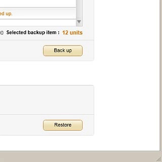 Click Back up.Wait, while the phone memory is backed up.
