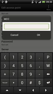 Key in 505 and press OK.