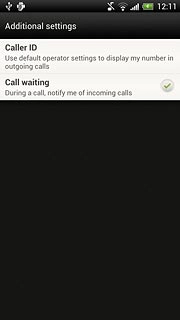When the field next to the menu item is ticked (V), the function is turned on.