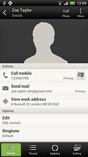 Press the required number.