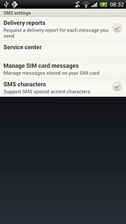 When the field next to the menu item is ticked (V), the function is turned on.