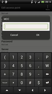 Key in 505 and press OK.