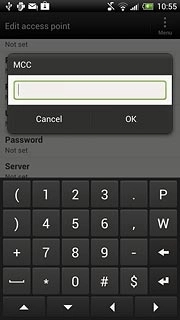 Key in 505 and press OK.