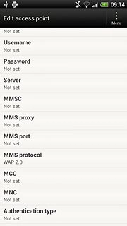Press Authentication type.