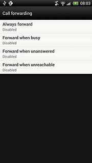 Forward when busy