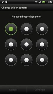 Press and drag a point to connect at least four points.