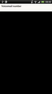 Press Voicemail number.