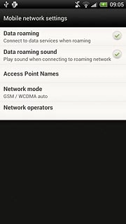 Press Access Point Names.