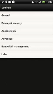 Press Privacy & security.