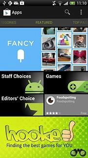 To search by name:Press the search icon.