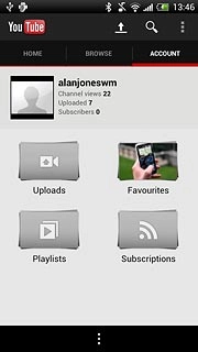 To log on manually:Press ACCOUNT.