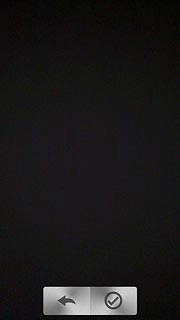 Press the confirm icon.