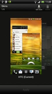 Press the required theme.