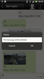 Press OK to confirm.