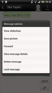 Press Forward.Key in the first letters of the required contact.Matching contacts are displayed.