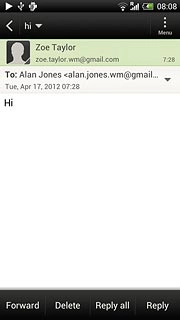 Press Reply.Write your email message.