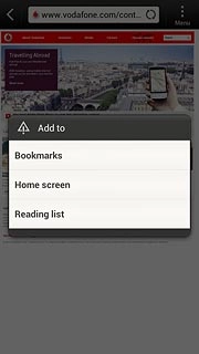 Press Bookmarks.Edit the name of the bookmark.