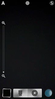 Press the video recorder icon to start the video recorder.