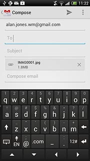 Press To and key in the first letters of the required contact.Matching contacts are displayed.