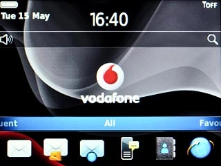 The battery icon shows the remaining battery power. The bigger the coloured section of the icon, the more power.Further information: Charge the battery