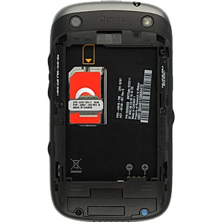 Slide your SIM into the SIM holder.