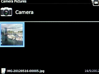 Highlight the required picture or the required video clip.