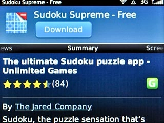 To download a free app:Scroll to Download and press the Navigation key.