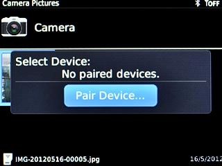 If you select Pair Device...: