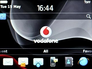 Highlight the profile icon and press the Navigation key.