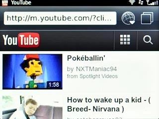 You can now use the application.Please note that YouTube isn't part of the original application package and therefore only a general description is given here.You have a number of options, such as:Search for video clipsSearch for video clips in a categoryIf you have a YouTube account and you log on, you can also:Upload video clipsShare video clipsCreate playlistsRate video clips
