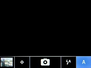 Scroll to the scene mode icon and press the Navigation key.