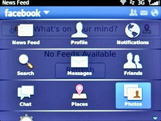 Scroll to Photos and press the Navigation key.