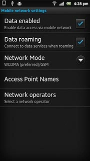 Press Access Point Names.