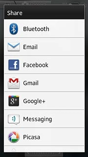 Press one of the following options:Facebook, go to 3a.