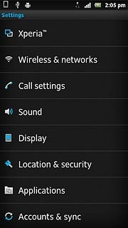Press Accounts & sync.