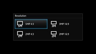 Press the required setting.