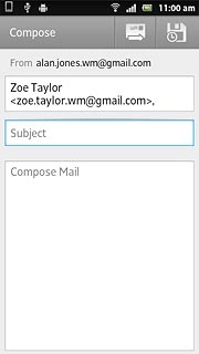 Press Subject and key in the required subject.