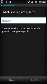 Press Answer and key in the answer to the selected question.