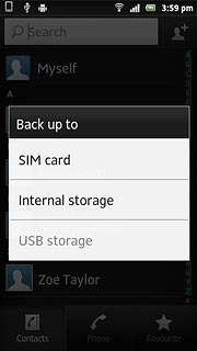 Press SIM card.
