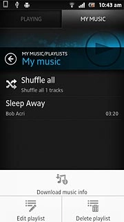 Press Edit playlist.