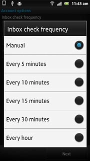 Press Manual or the required period.