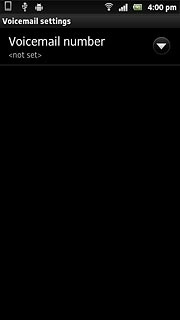 Press Voicemail number.