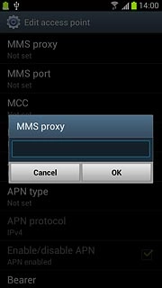 Key in 10.202.002.060 and press OK.