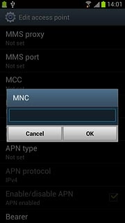 Key in 505 and press OK.