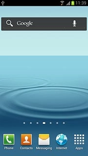 Press and hold the background image to open a pop-up window.